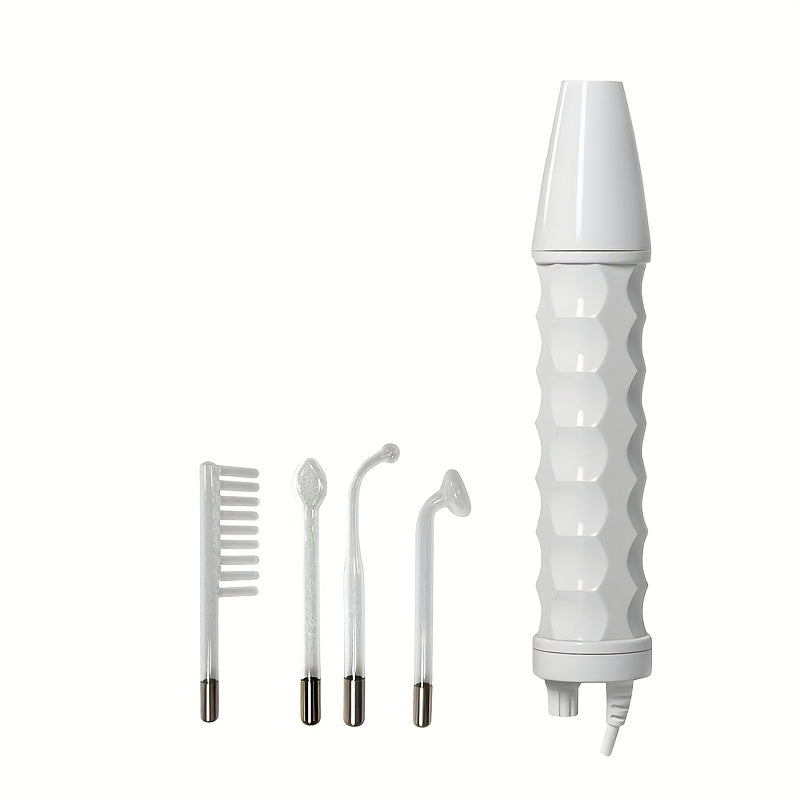 Facial Massager Stick 4-in-1 Vibration Beauty Wand Portable Multi-Function Face Lifting Tightening Skin Care for Home or Salo