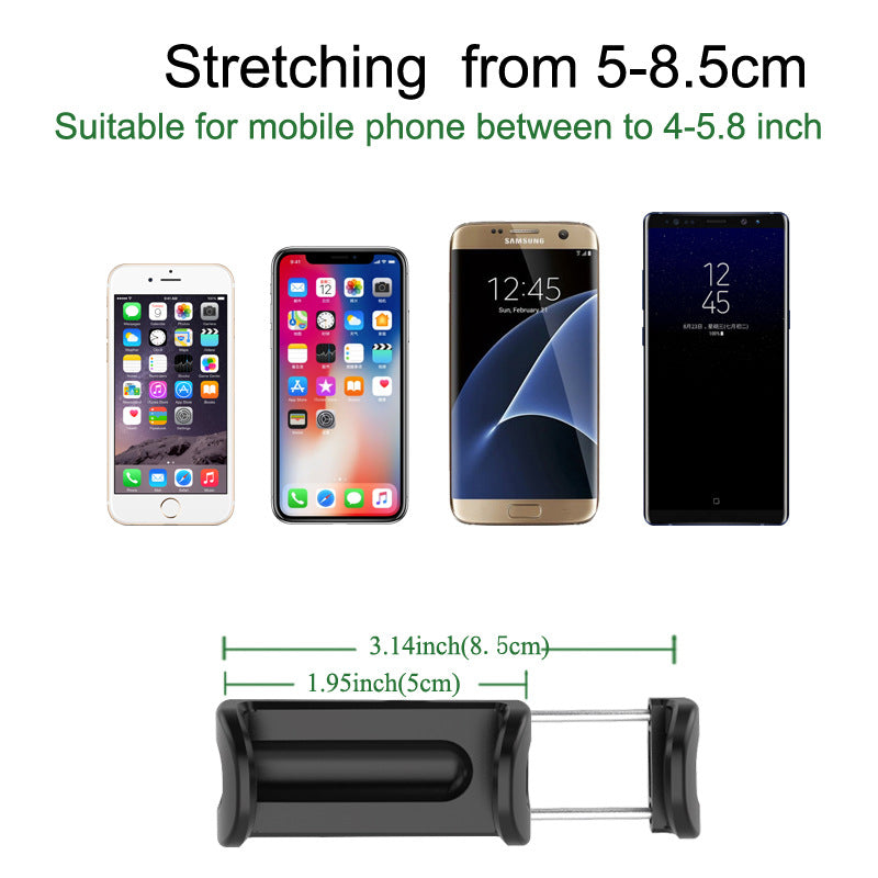 360° Rotation Universal Car Phone Holder - Dashboard & Windscreen Mount