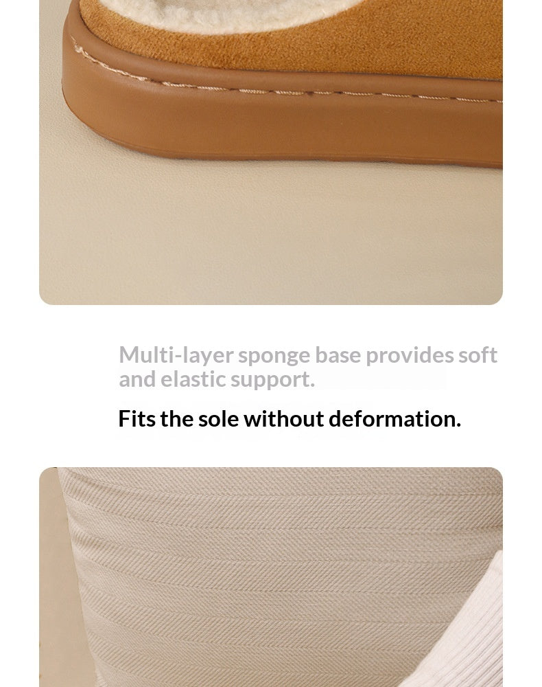 Indoor Anti-slip Plush Warm Home Thick Sole Men