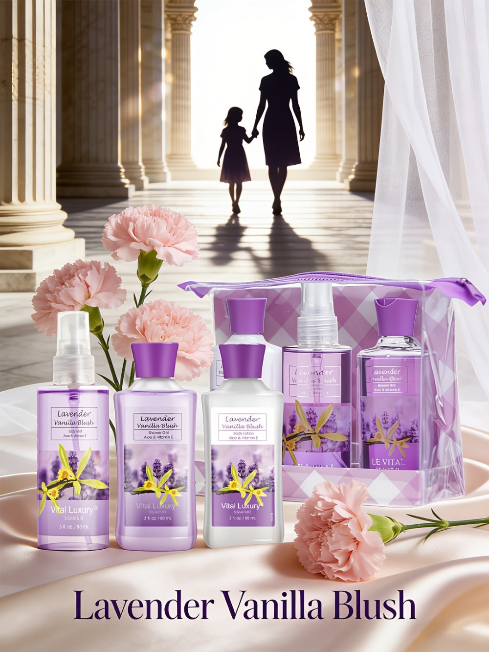 Three-Piece Peppermint Eucalyptus Bath Set with Body Lotion, Shower Gel and Fragrance Mist — image 15