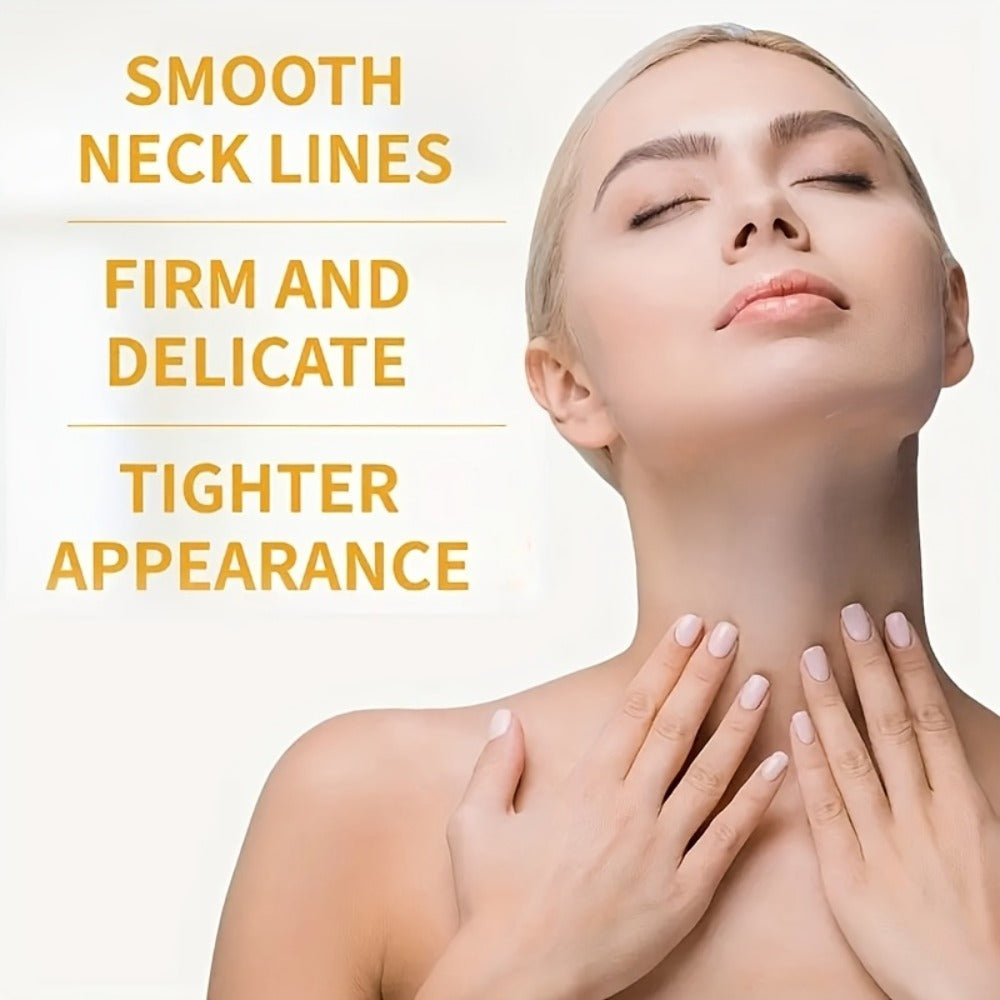 Eye Cream Neck Roller Cream Kit 2 Piece - Coffee Seed Extract Hyaluronic Acid Instant for Bath Time, Home Spa and Personal Ca