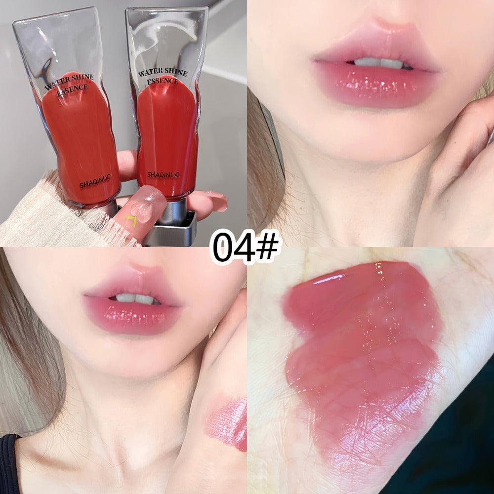 Five-Piece SHAQINUO Water-Shine Lip Gloss Set with Contoured Squeeze Tubes in Shades 01 through 05 — image 15