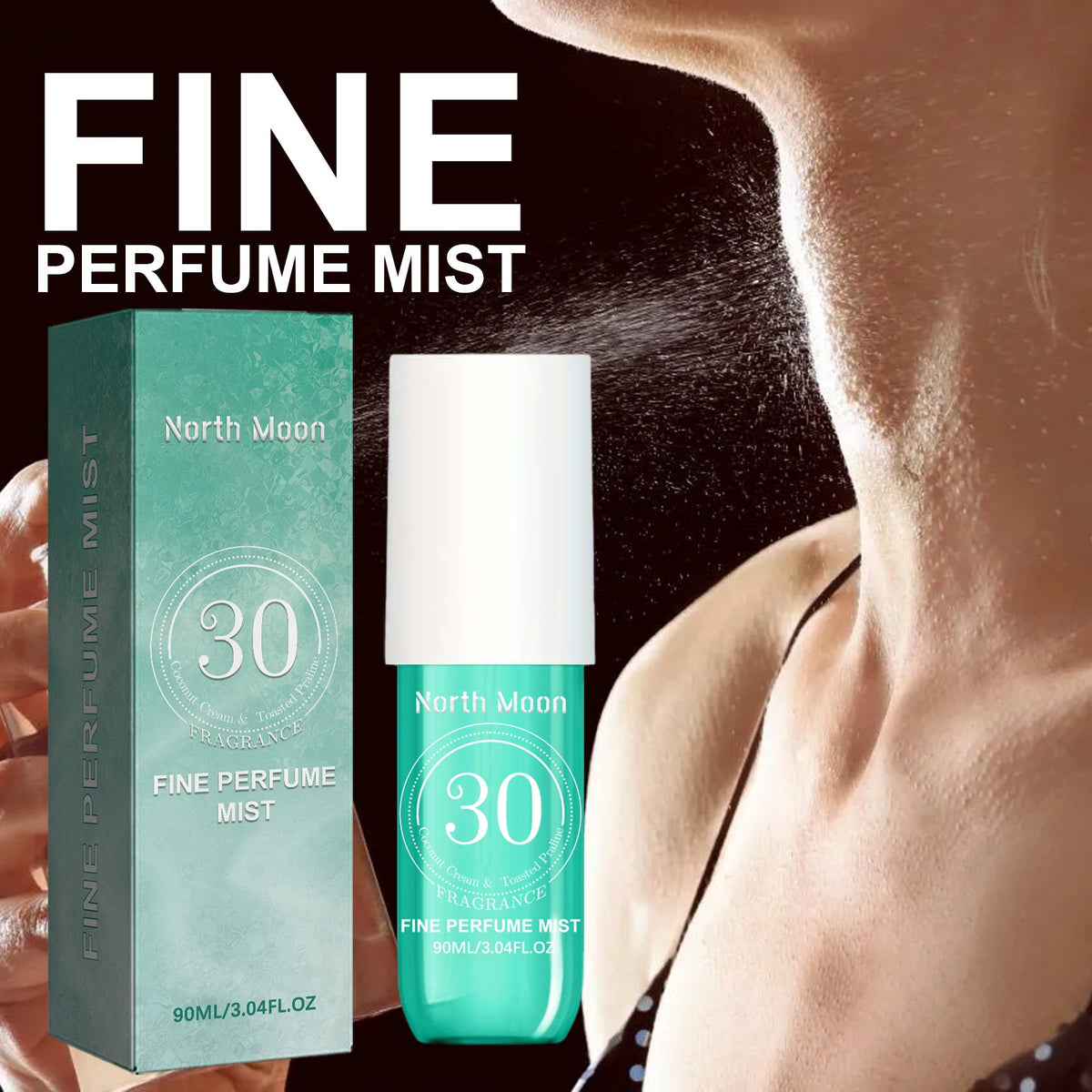 Perfume Spray Portable Natural Long-Lasting Fresh Light Fragrance Mild Niche Perfume