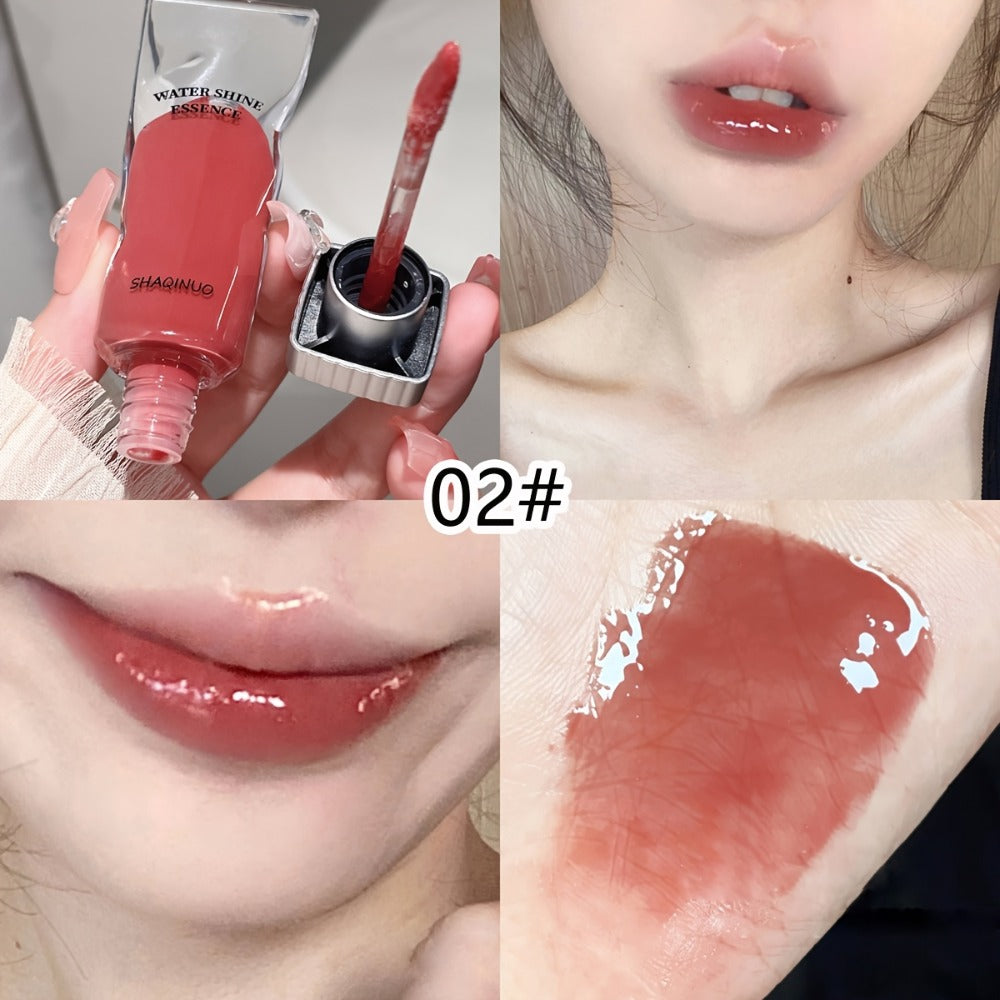 Five-Piece SHAQINUO Water-Shine Lip Gloss Set with Contoured Squeeze Tubes in Shades 01 through 05 — image 13