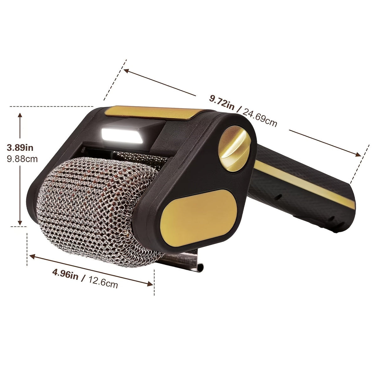 BBQ Grill Brush Electric Wireless Barbecue Cleaner Scraper for Grill Grates for Grilling, Camping and Outdoor Meals — image 6