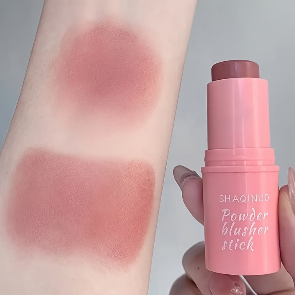 Matte Cream Blush Stick Set 3pcs Multifunctional, Waterproof Non-Greasy Formula, Blendable Color for Cheeks Lips & Eyes — ima