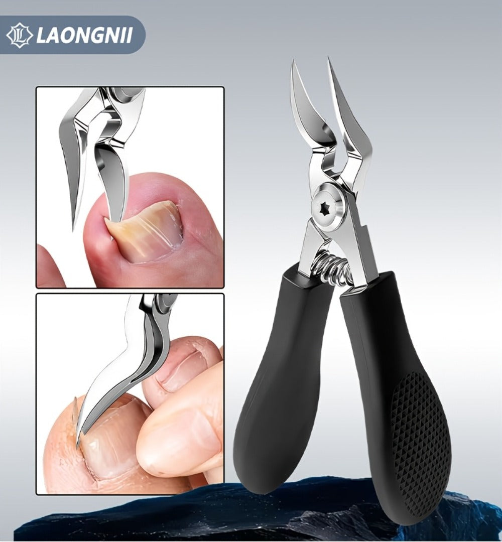 Seven-Piece Toenail Clipper Kit with Angled Nippers, Curved Blade Tool, Nail File and Lifter — image 18