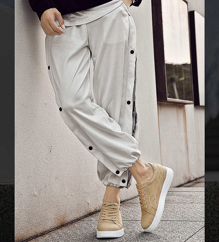 Mens Invisible Height Increasing Thick Soled Elevating Shoes Mens Casual White Trendy Athletic Sneakers