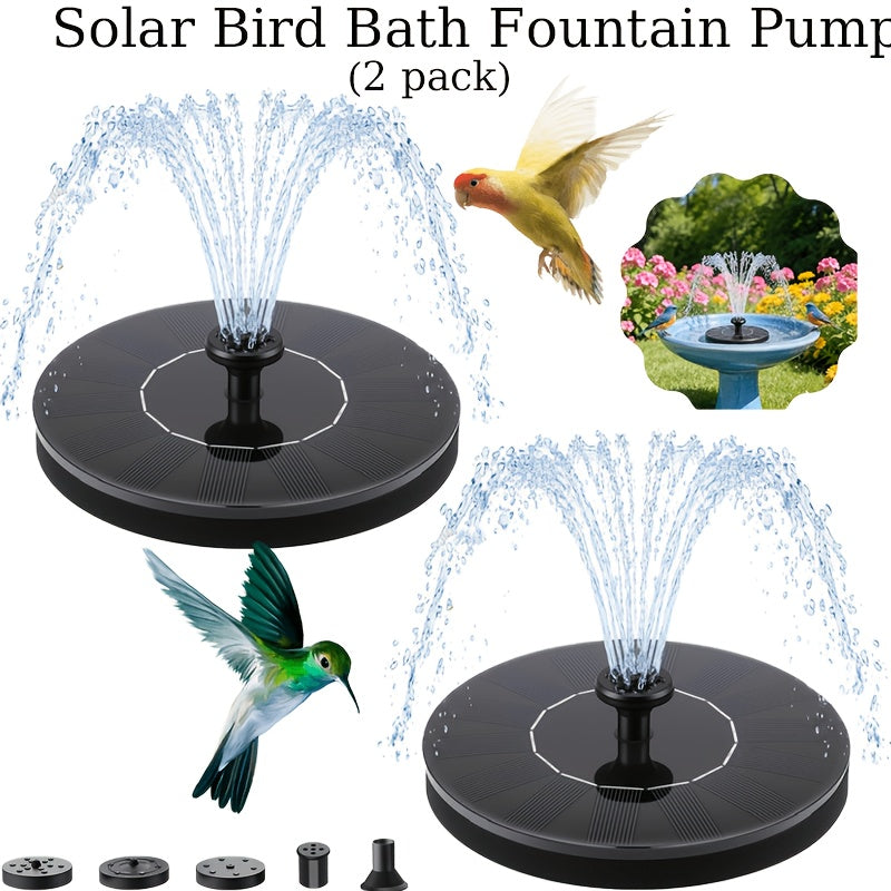 Solar Fountain Pump for Garden, Patio and Yard Use, with the Listed Configuration, for Everyday Use and Organized Storage — i