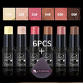 Blush Stick Makeup Set 6 Piece, 3-in-1 Waterproof Blush Eyeshadow Touch-Up Sticks, All-Day Glossy Shimmer — image 18