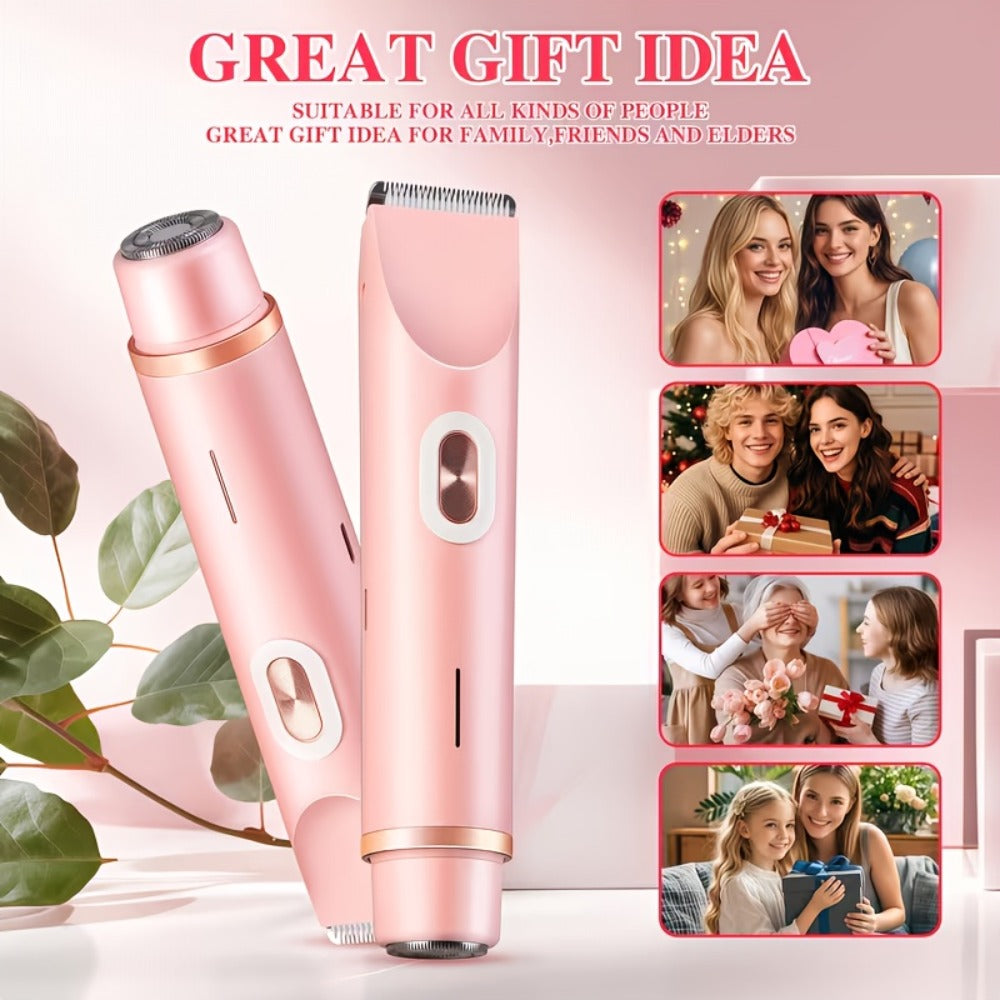 Electric Shaver 2-in-1 Women’s Razor and Bikini Trimmer with IPX6 Wet/Dry Use and USB Rechargeable Power — image 13