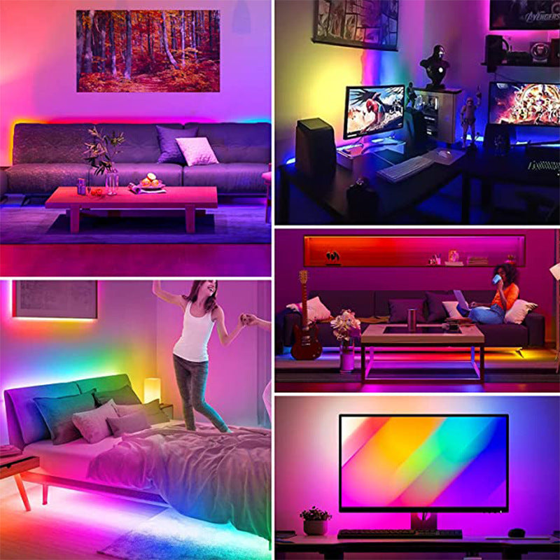 RGB Color-changing 5V Magic USB Light Strip