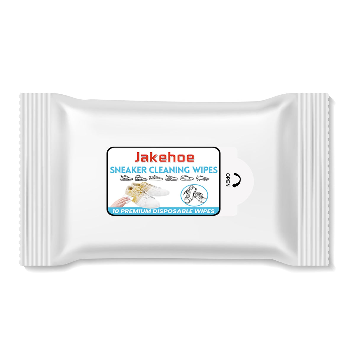 Shoe Wipes, Leather Shoes Sneakers Wallet Leather Sofa Multi-Purpose No-Wash Decontamination Cleaning Wipes