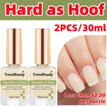 Nail Hardener 2 Bottles Extra Strong & Jelly Nude – Keratin Ridge Filler Base Coat for Weak Damaged Brittle Nails — image 12