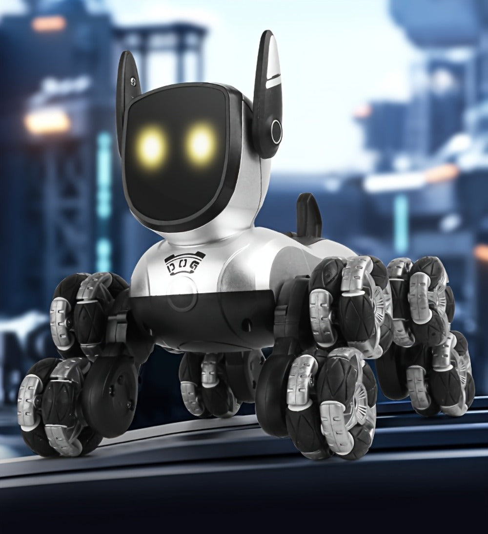 Robot Dog Toy for Kids, RC Smart Interactive Electronic Pet with Remote Control, Music & Action Show — image 11