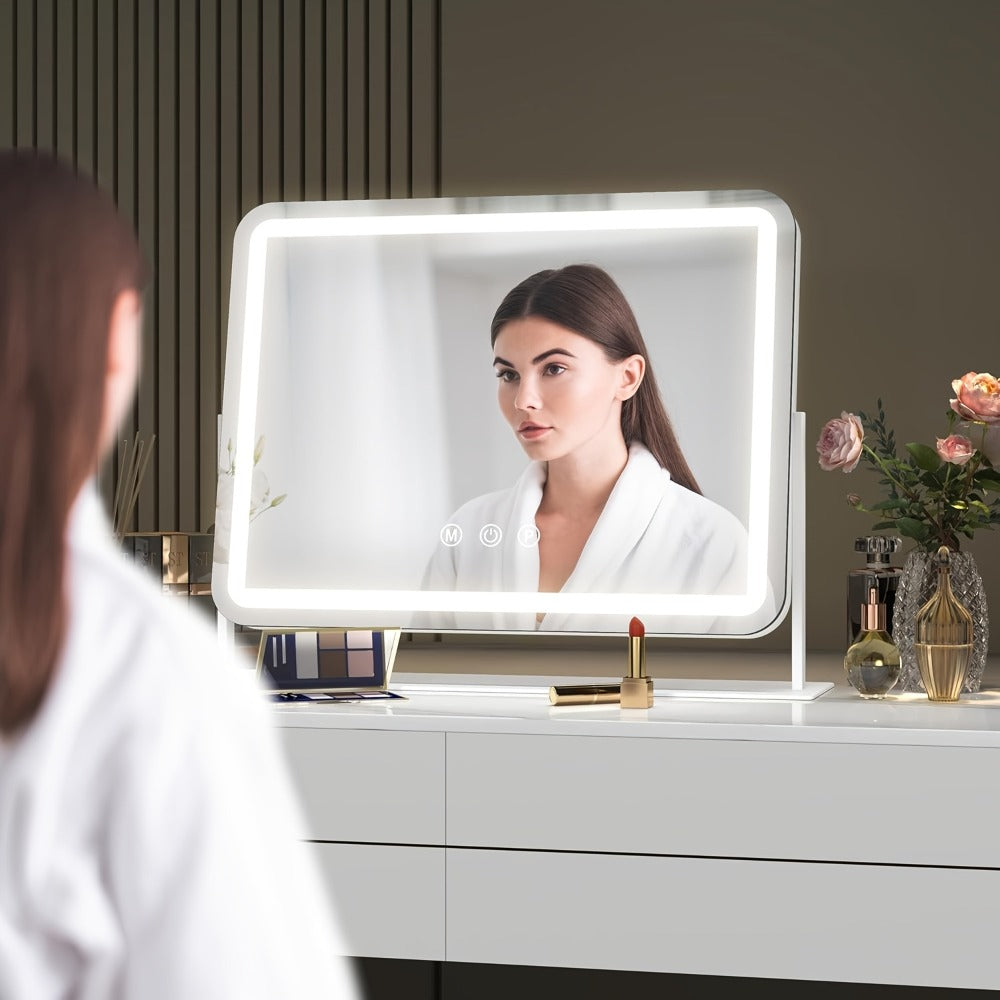 Vanity Mirror with Lights and 5X Magnifying Spotlight, for Makeup, Travel and Everyday Vanity Use — image 6