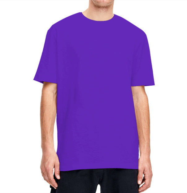American Size Short Sleeve T-shirt Male Plus