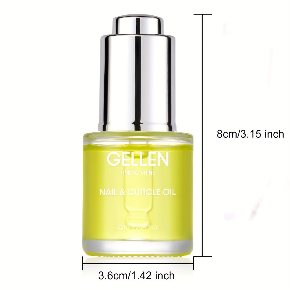 Cuticle Oil Treatment Set 2pcs 0.68oz Each Nourishing Hydrating – Moisturizer for Dry Cracked Cuticles & Brittle Nails — imag