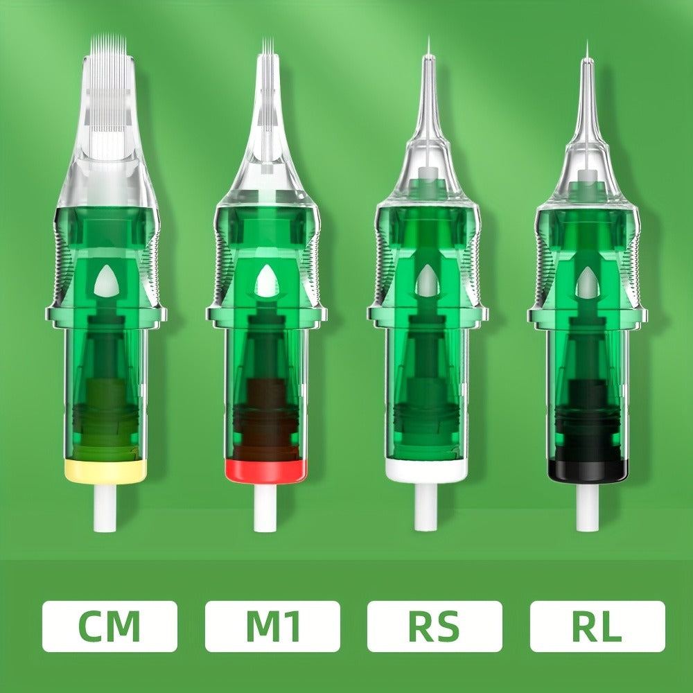 Tattoo Cartridge Needles with MAGICCREATOR Label, 20-Piece Box with 25 RL RS CM M1 Options — image 14