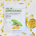 Herbal Supplement with HIMASTER Label, Oil of Oregano 6000mg per Serving with Black Seed Oil, 300 Softgels — image 12