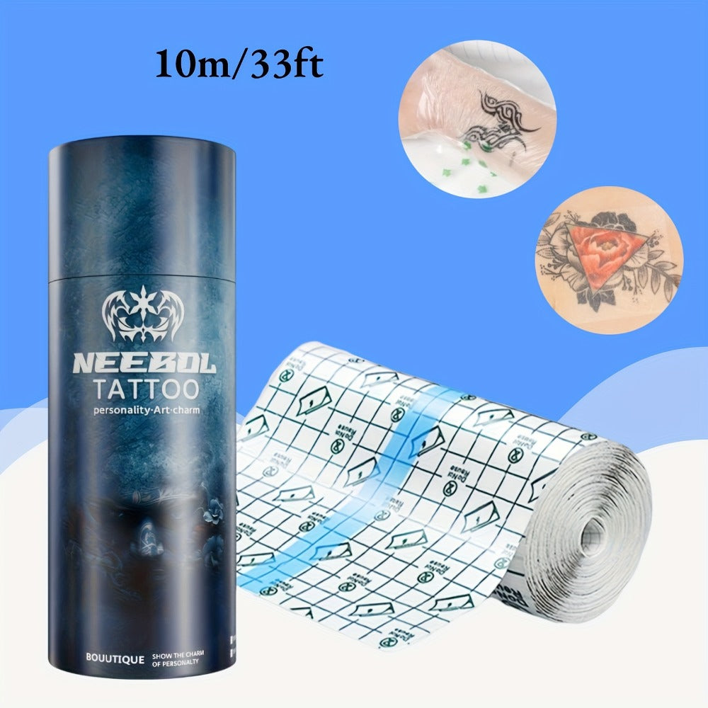 Tattoo Bandage Roll Clear Second Skin Film for New Tattoo Healing for Temporary Body Art, Festivals and Costumes — image 5