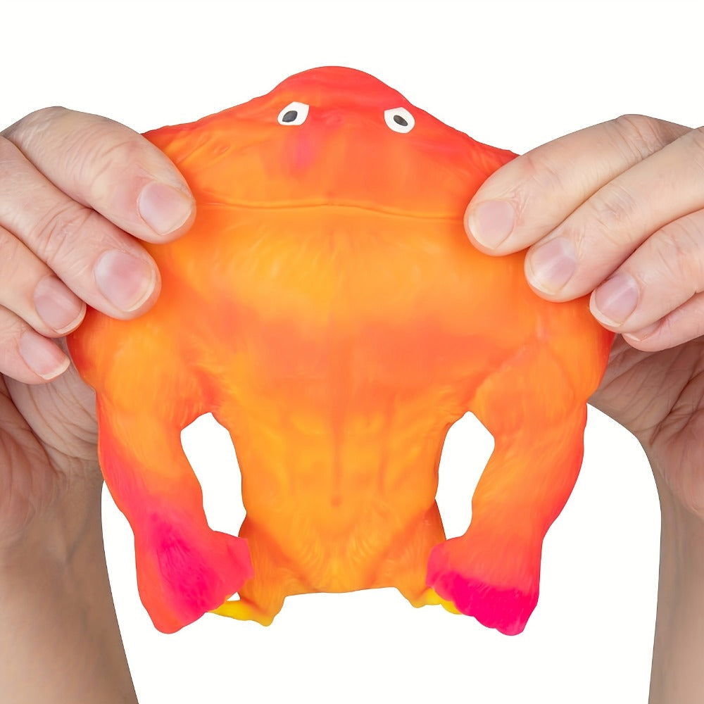Stretchy Gorilla Fidget Toy Squeeze Monkey, Sensory Stress Squishy Monkey with PVA Sponge Fill — image 5