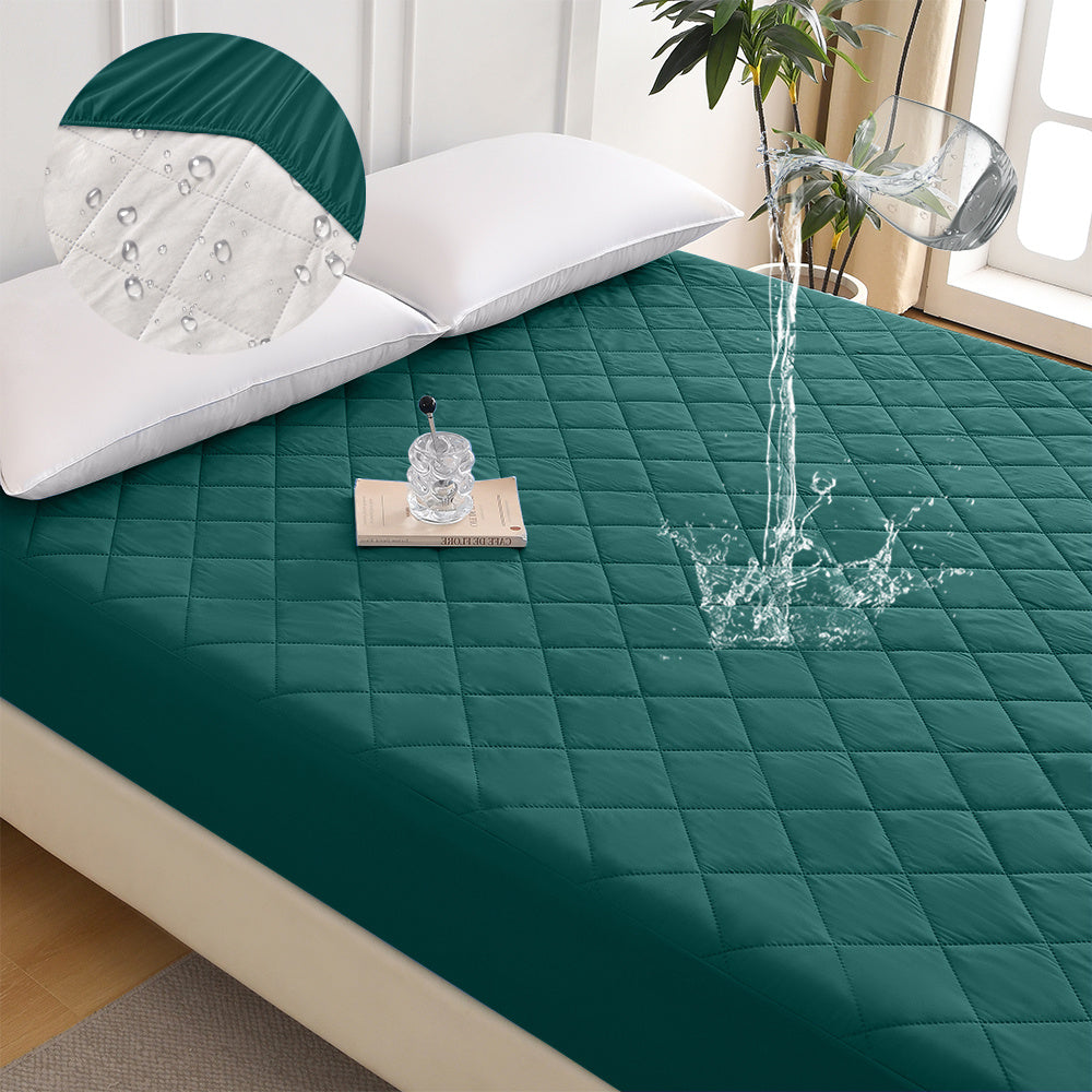 Diamond Grid Waterproof Mattress Protector