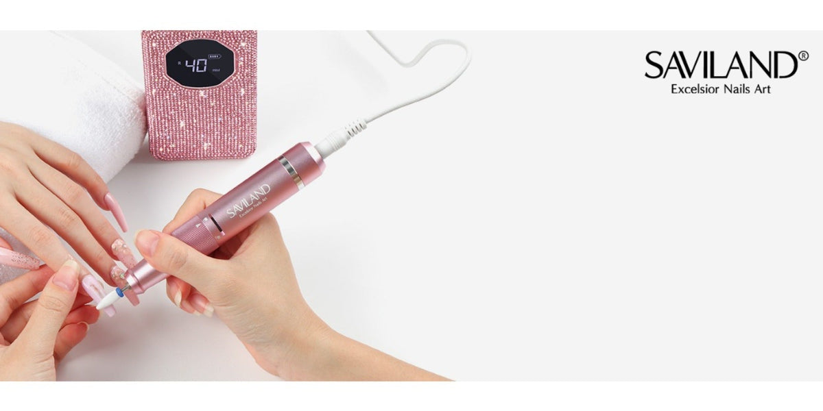 Electric Nail Drill 40000 RPM Rechargeable Professional Nail Drill Machine 4000mAh Battery LCD Display Ceramic Bits Sanding B