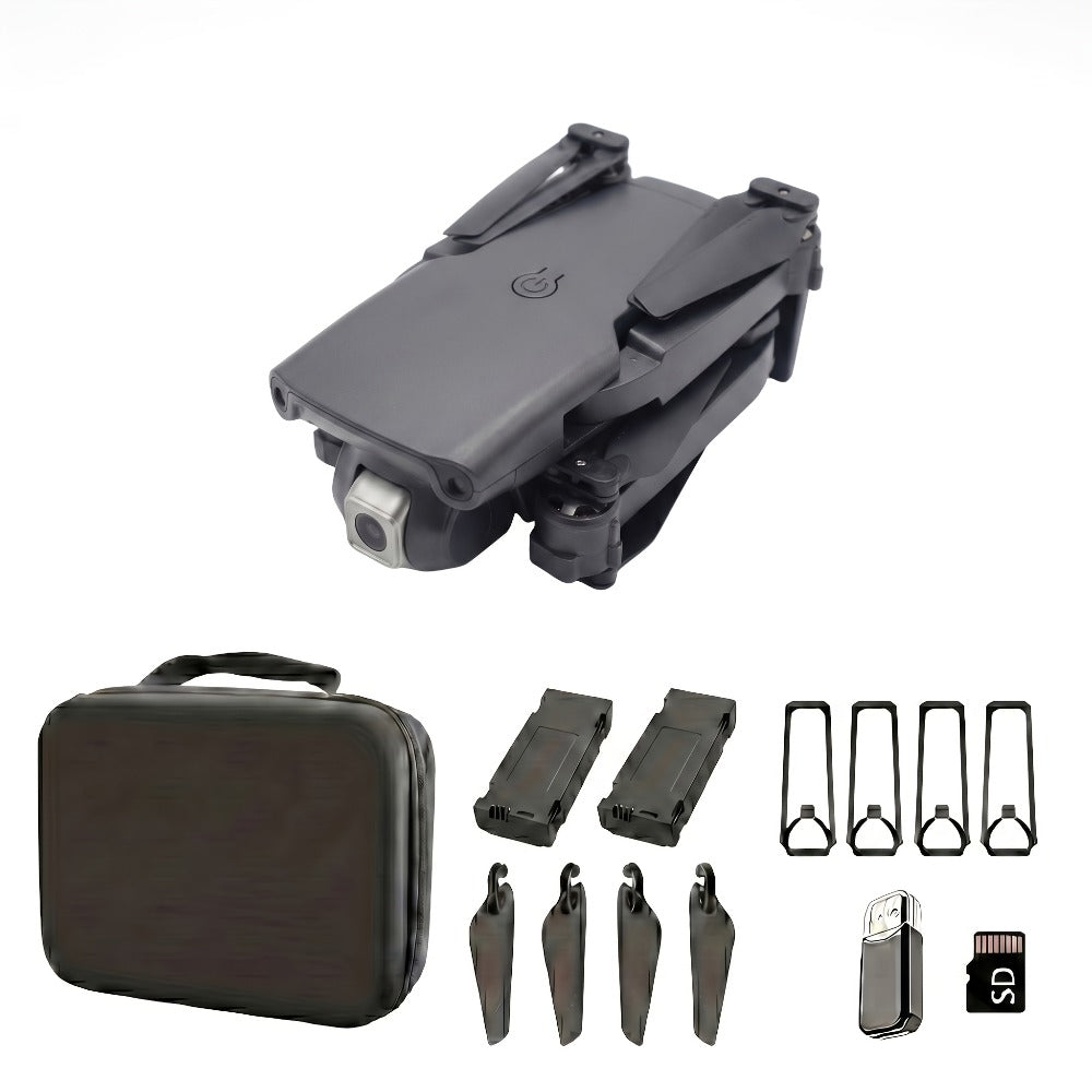 8K Brushless Motor Drone Obstacle Avoidance 2026 Upgraded Foldable Quadcopter 2 Batteries One-Button Return USB Charging Tool