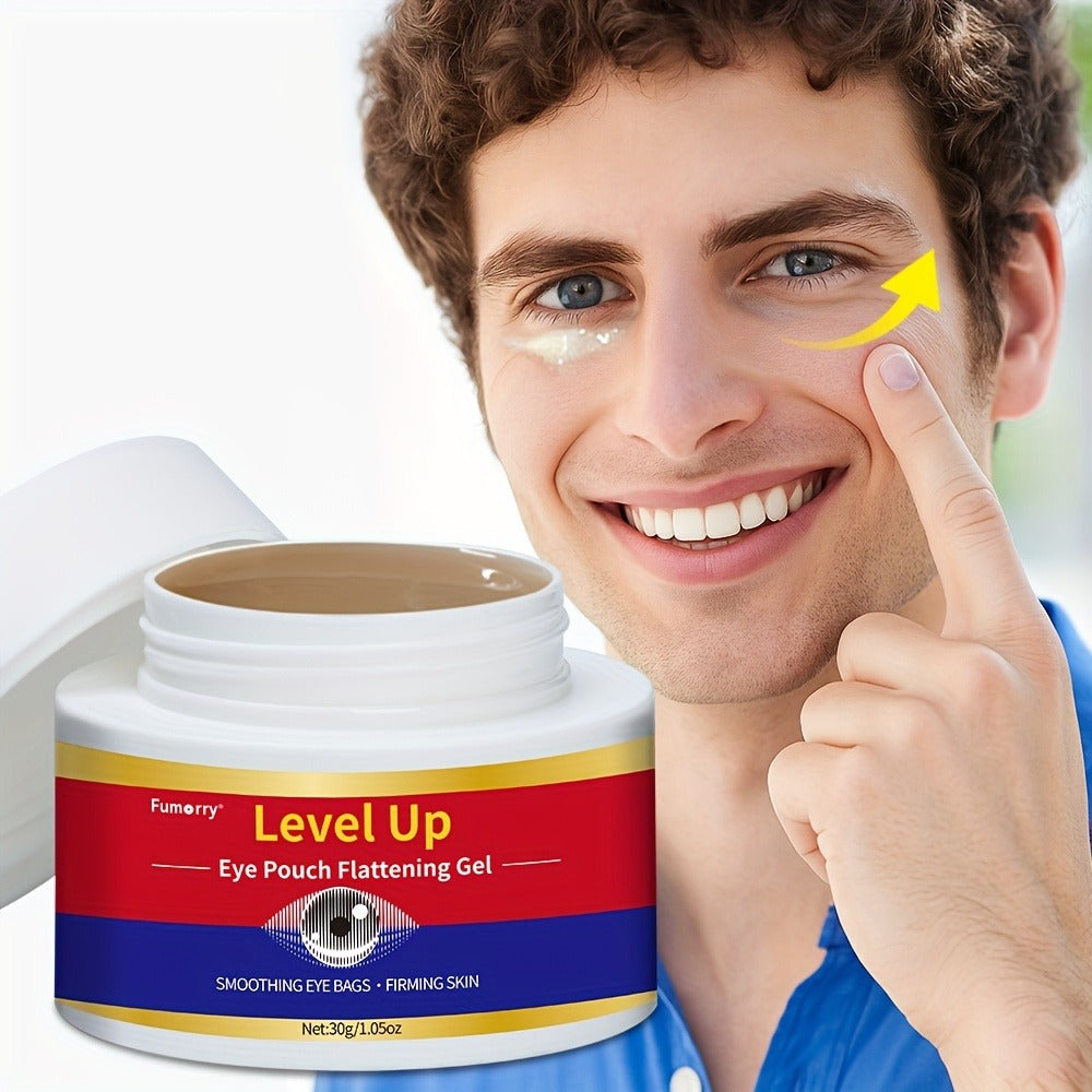 Level Up 30g Eye Cream Gel in a Wide Cosmetic Jar with Smooth Applicator-Style Container Design — image 2