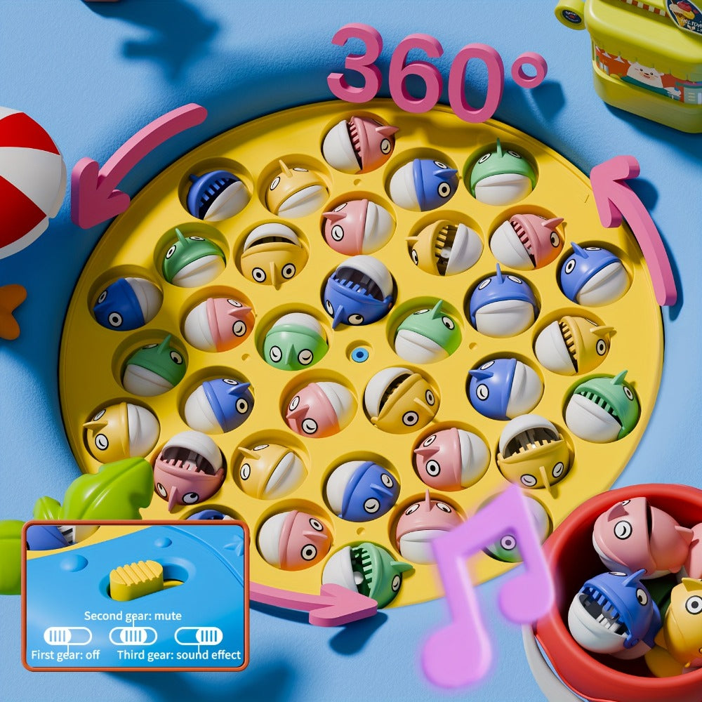 Magnetic Fishing Game for Kids 66 Pieces, Ocean Fishing Toy Set with Rods for Toddlers Ages 3 4 5 6 — image 7