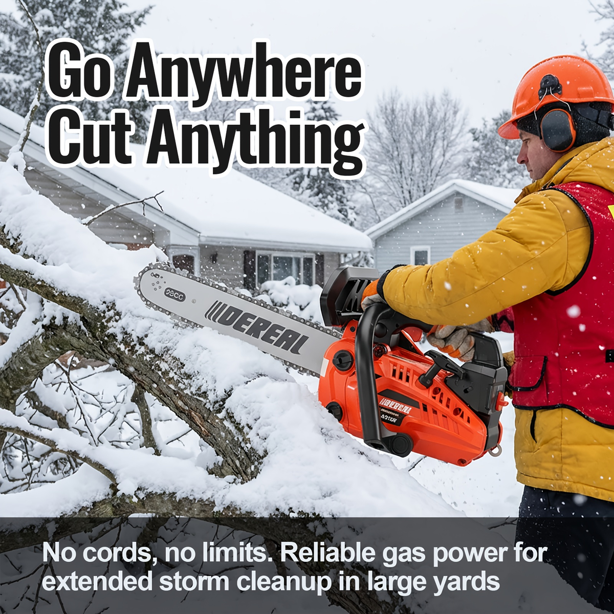 Mixed Gas Chainsaw Options with 12-Inch Compact Color Models and 20-Inch BlackRed Configuration — image 16