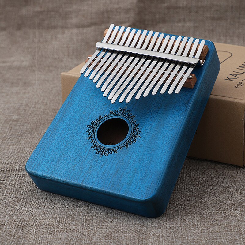 17 Keys Kalimba Thumb Piano High Quality Wood Mahogany Body Musical Instruments With Learning Book Tuning Hammer Kalimba Piano