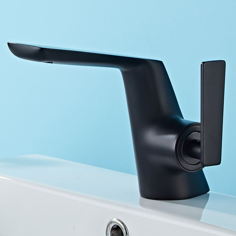All copper bathroom hot and cold faucets creative washbasin under the sink - V.I.P Digital Presence