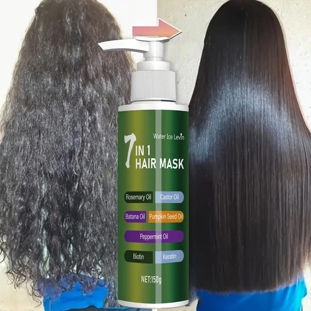150g 7-in-1 Hair Mask in Green Pump Bottle, Offered in Single-Bottle or Two-Bottle Quantity Options — image 4