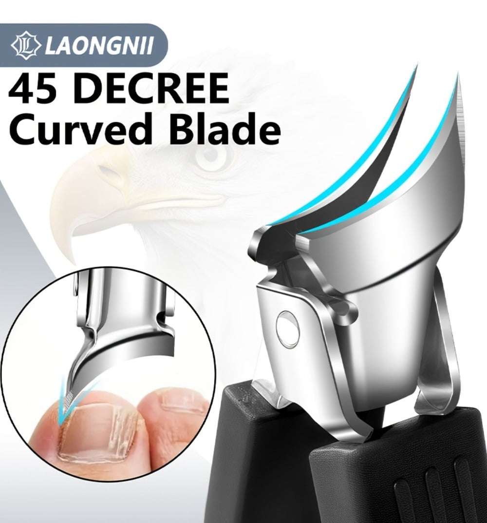 Seven-Piece Toenail Clipper Kit with Angled Nippers, Curved Blade Tool, Nail File and Lifter — image 19