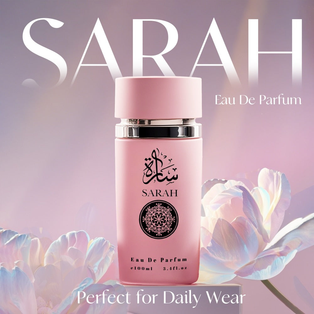 Women's Perfume SARAH Eau de Parfum 3.4 oz with Floral Amber, Vanilla, Jasmine and Citrus Notes — image 7