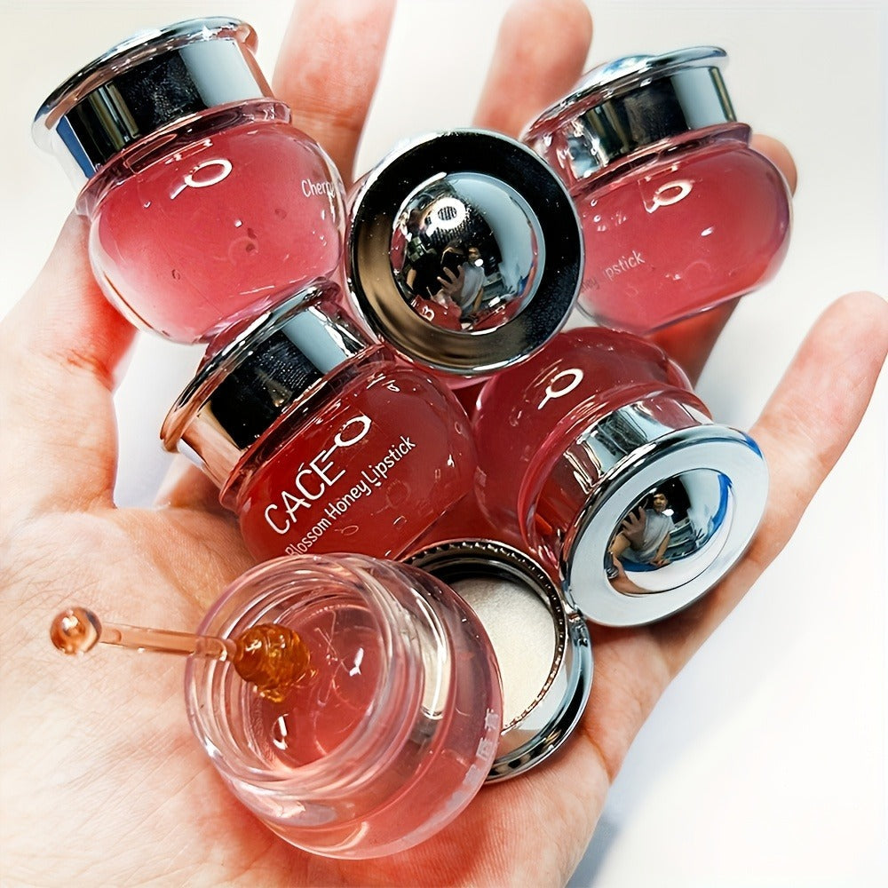 Cherry Lip Balm 6 Pack Moisturizing Lip Mask & Nourishing Lip Oil – Hydrating Smoothing Treatment for Dry Chapped Lips — imag
