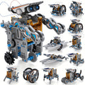 12-in-1 Solar Robot Kit for Kids Ages 8-13, Build Your Own Solar Powered Robot, STEM Engineering Building Toy — image 1