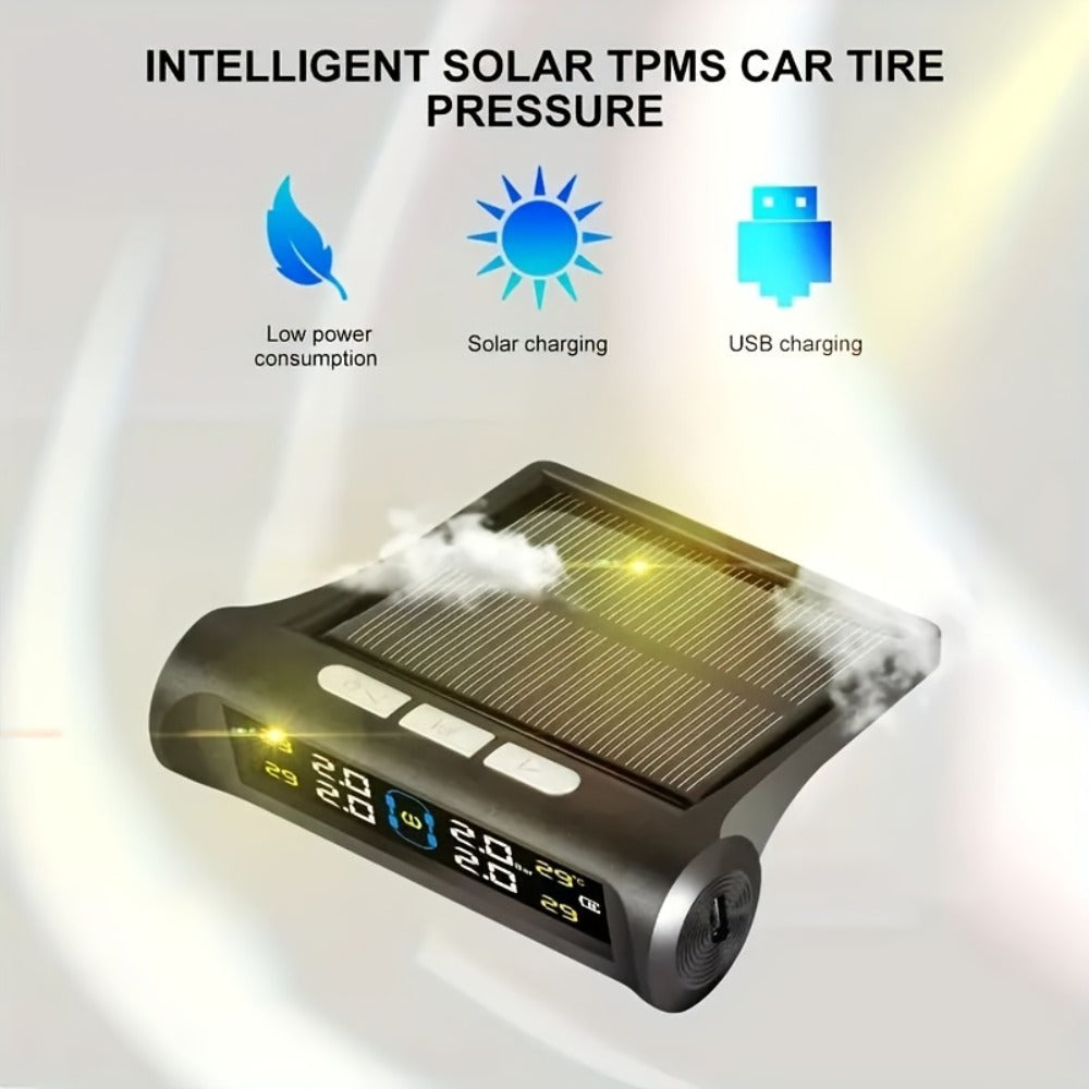 Tire Pressure Monitoring System with 5 Alarm Modes and Color Display — image 4