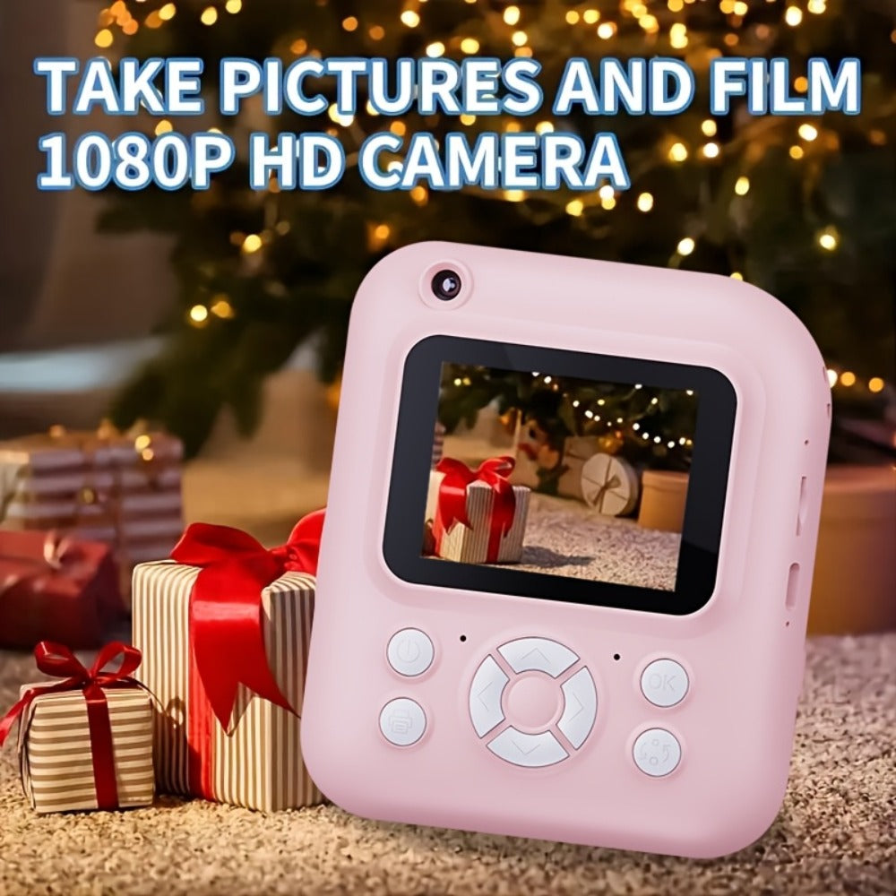 Kids Instant Print Camera 3-in-1 with MP3 & Games, 10x Zoom, 2.4" HD Screen, 32GB Card, Prints Photos in 1 Second — image 13