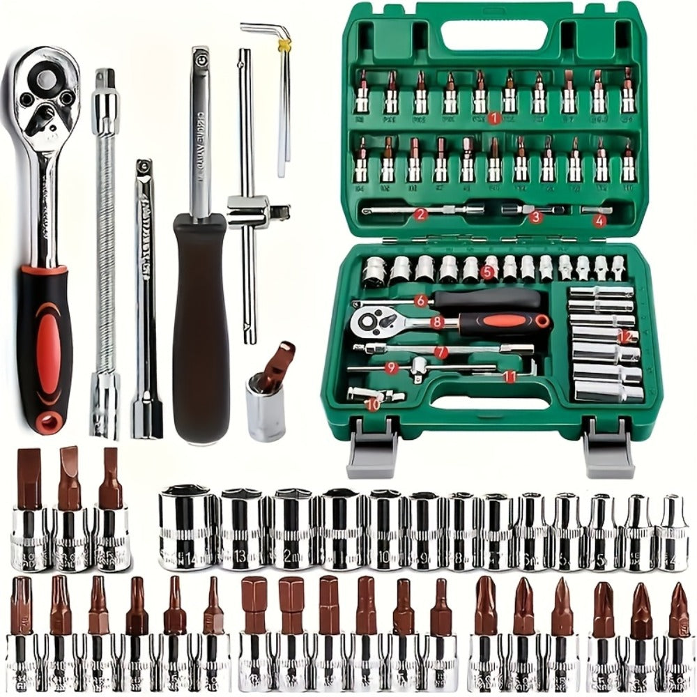 Automotive Mechanic Tool Set in 53-Piece, 325-Piece or 47-Piece with Gloves Checkout Options — image 3