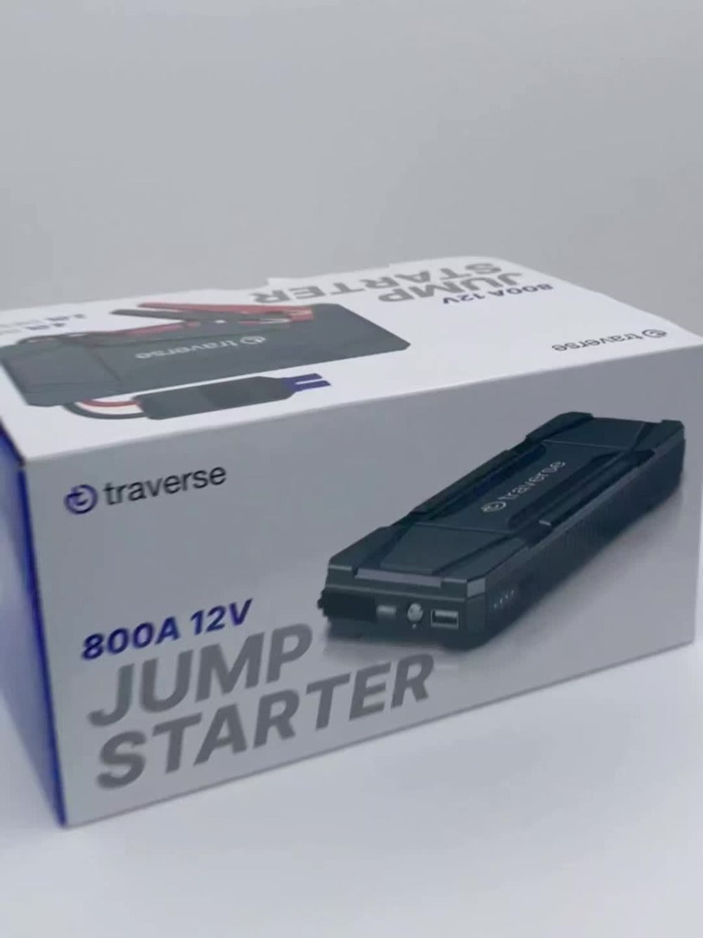 Compact Jump Starter Power Bank with Display, LED Controls, USB Outputs and Single or Two-Pack 1000A-Labeled Options — image 