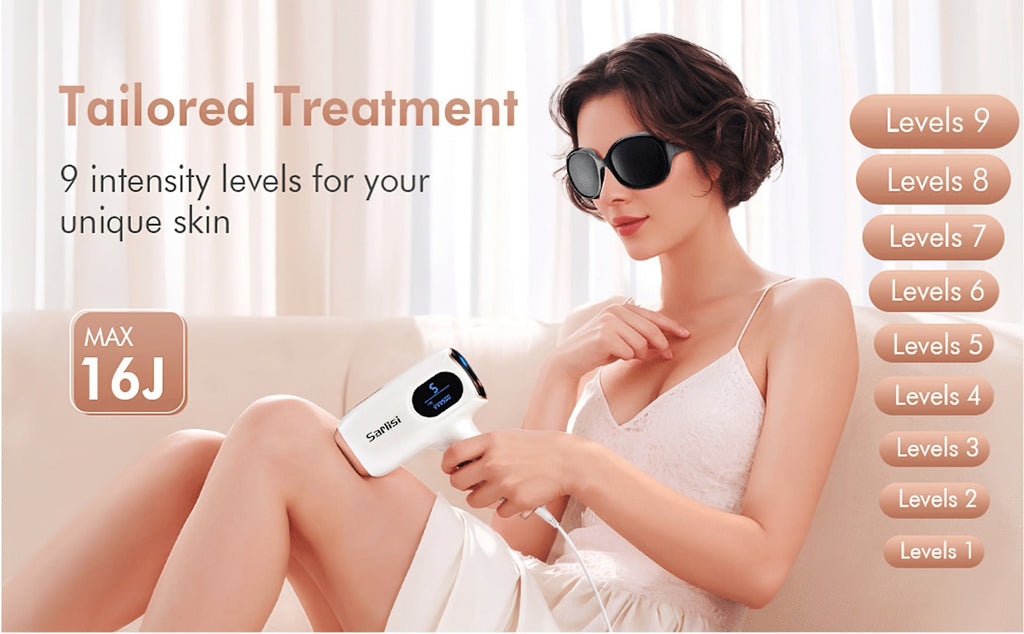 Sarisili AI01 IPL Hair Removal Device with Nine Intensity Levels, Manual and Auto Flash Modes and Display — image 16