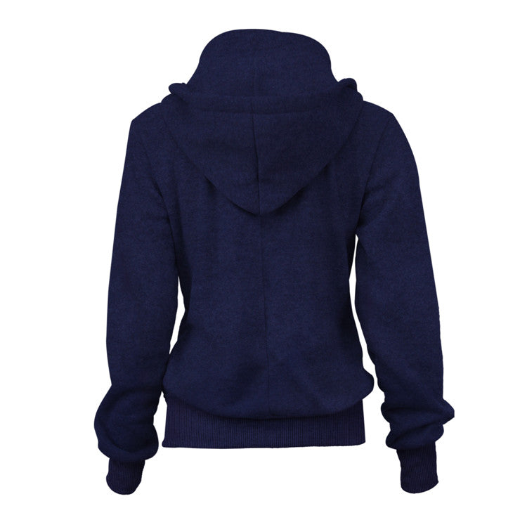 Autumn and winter new AliExpress best selling Double-breasted detachable hooded jacket Thick warm cotton coat women
