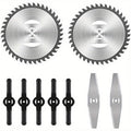 Weed Wacker Blades, Brush Cutter Trimmer Lawn Mower Replacement for Garden, Patio and Yard Use — image 1