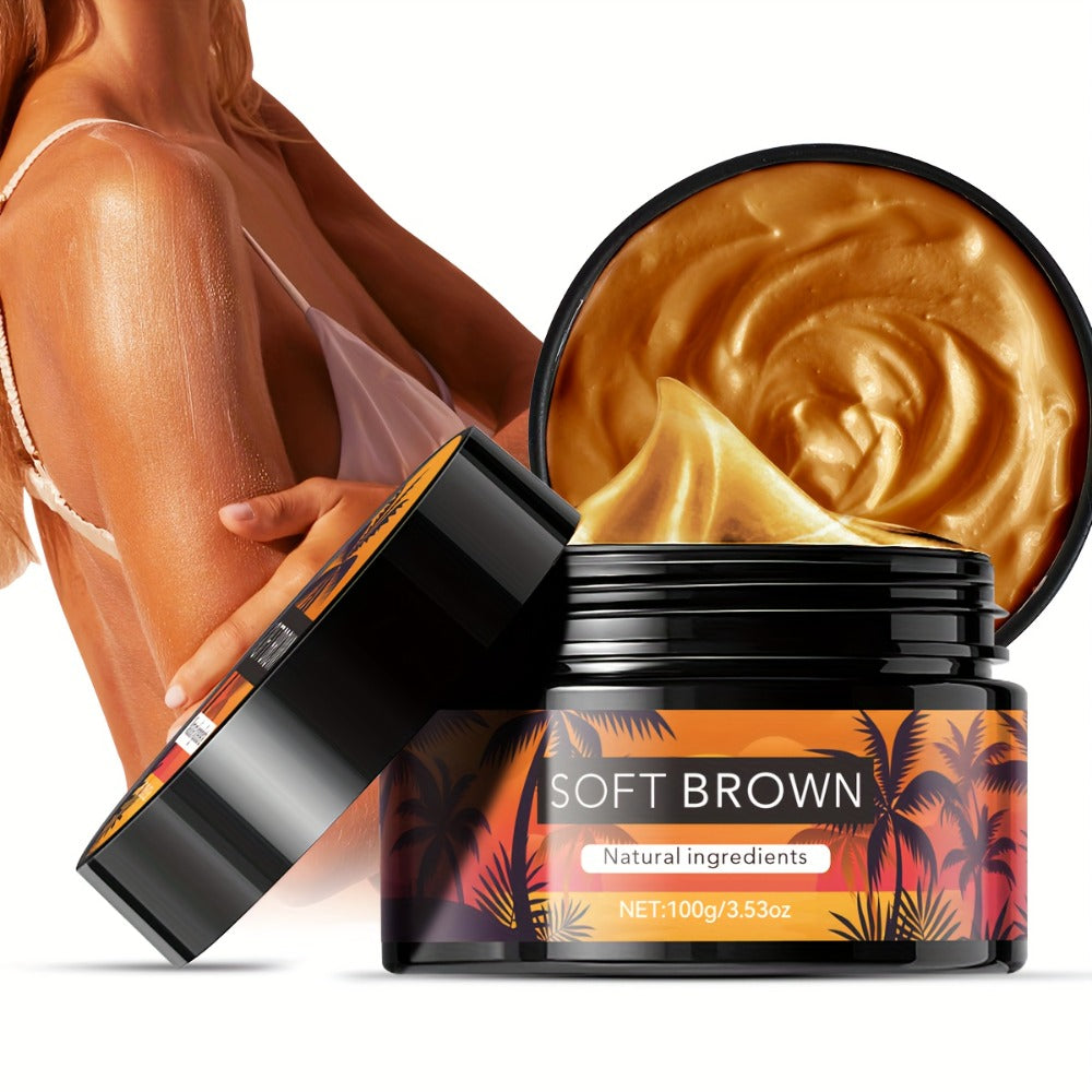 Black Flip-Cap Self-Tanning Lotion 200ml with Coconut and Glycerin Labeling for Body Application — image 9