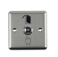 Stainless Steel Exit Button Push Switch Door Sensor - V.I.P Digital Presence