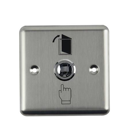 Stainless Steel Exit Button Push Switch Door Sensor - V.I.P Digital Presence