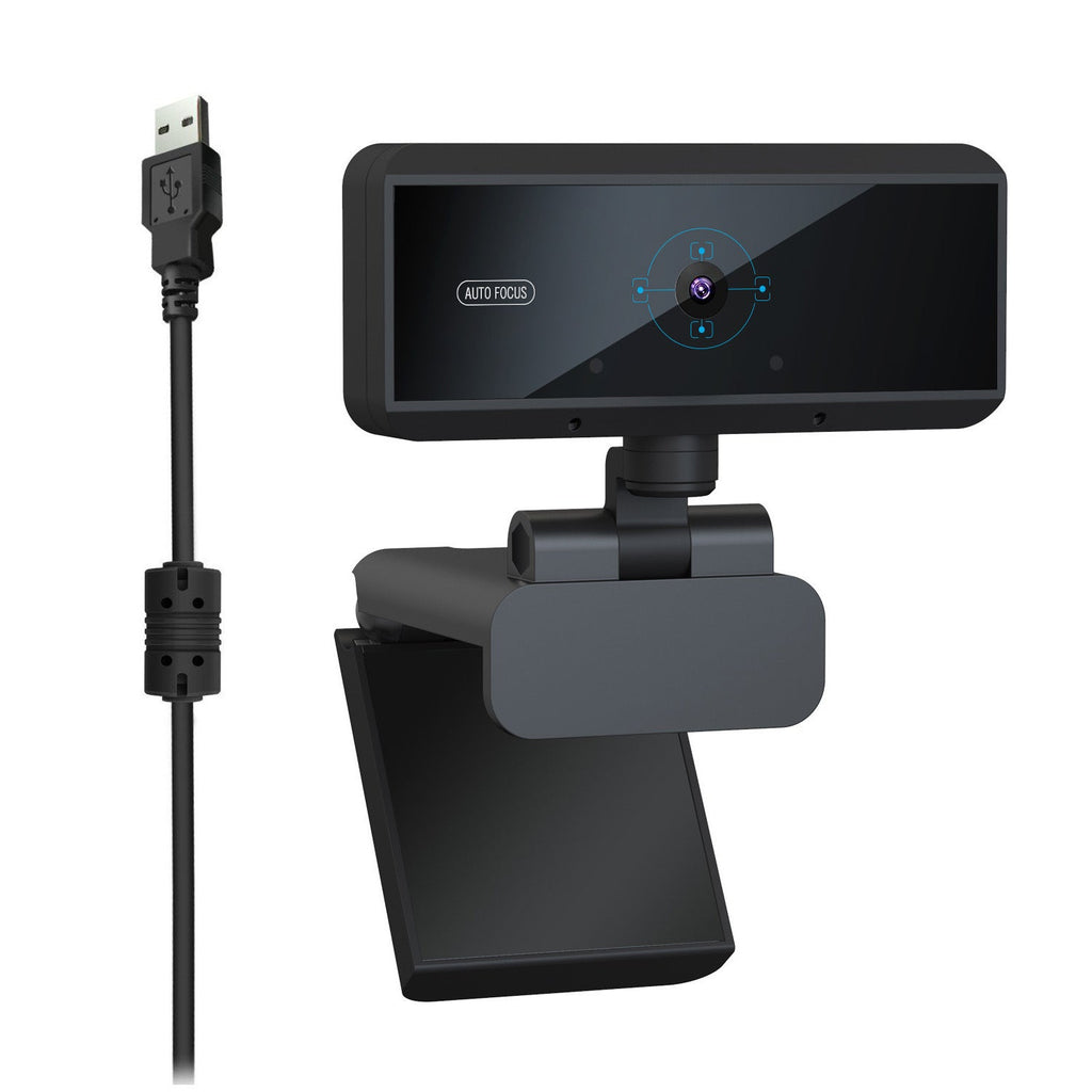 W5 HD Computer Webcam 5MP Auto-Focus 1080P USB Camera